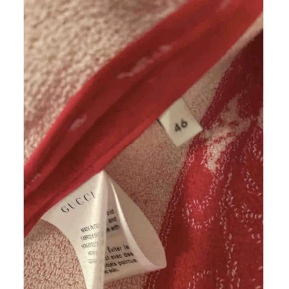 GUCCI Kimono jacket with central button.Floral fantasy. Fashion show 2019 - Picture 6 of 14